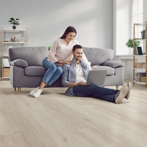 Meadow Oak SPC Vinyl Plank Sample