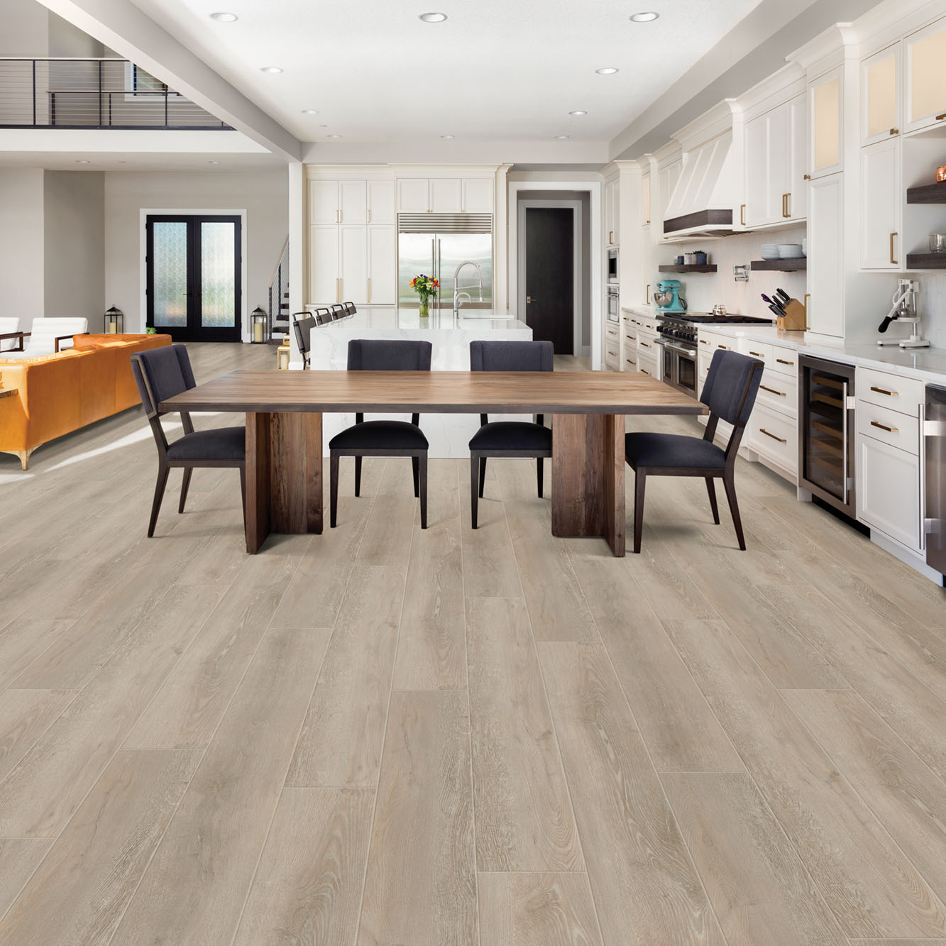 Field Oak SPC Vinyl Plank Sample
