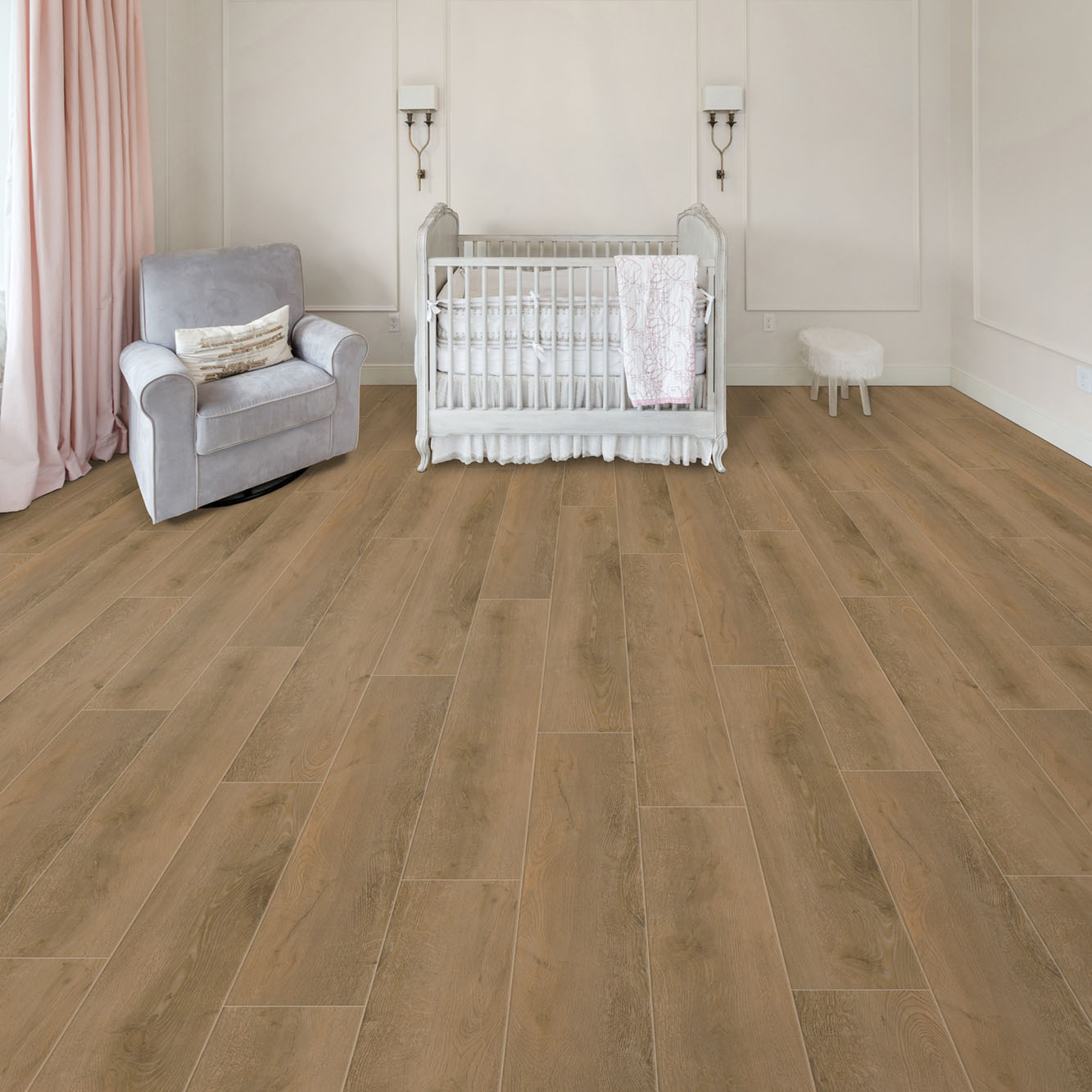 Garden Oak SPC Vinyl Plank Sample