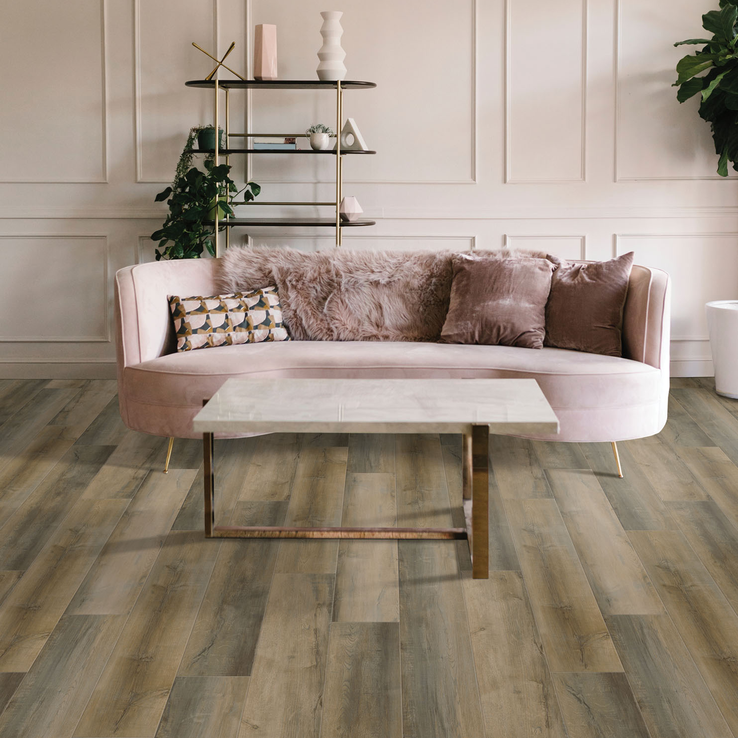 Swing Oak SPC Vinyl Plank Sample